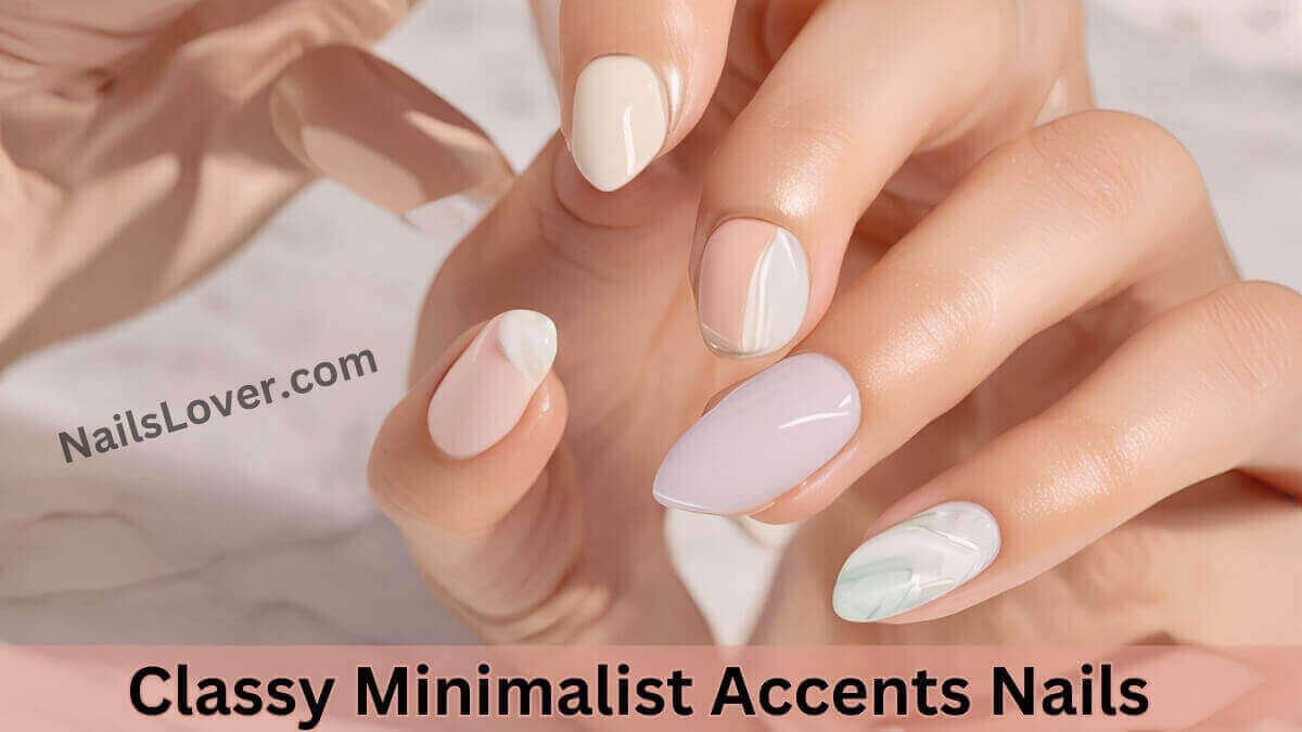 Classy Minimalist Accents Nails Classy Minimalist Accents Nails