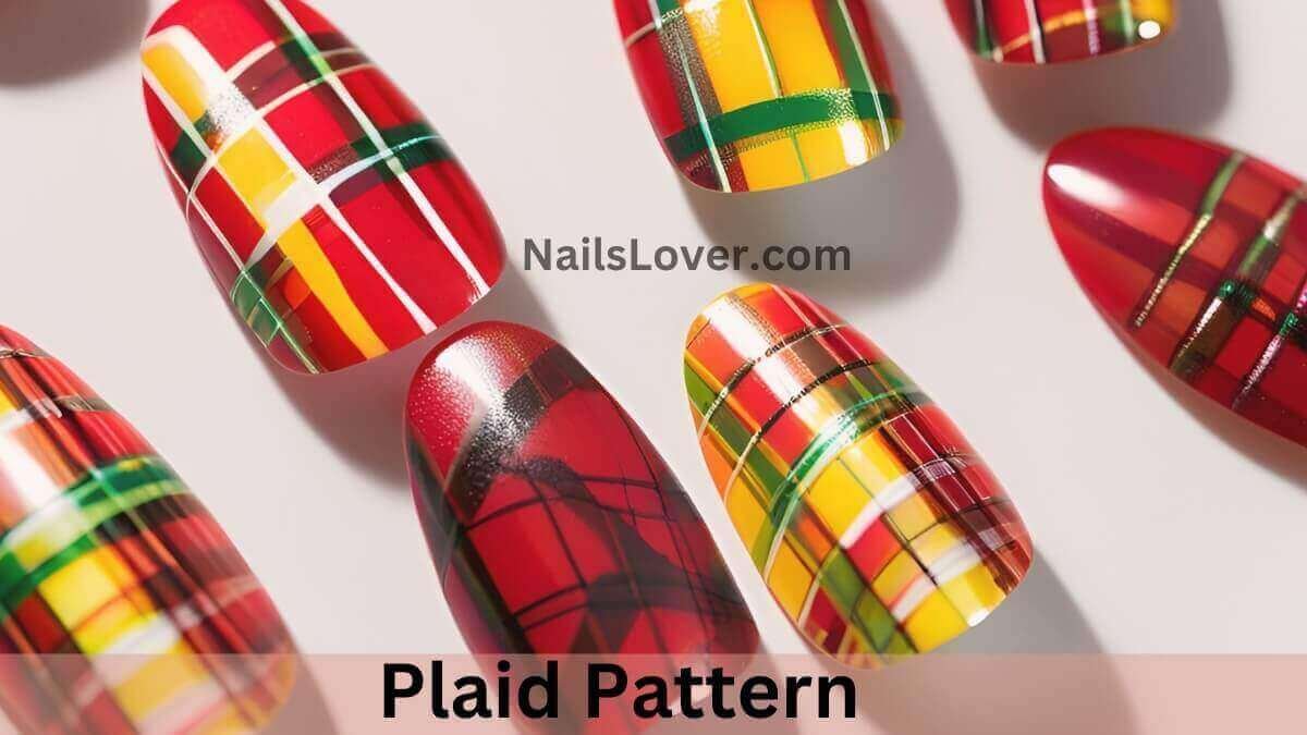 Plaid Pattern Nails Plaid Pattern Nails