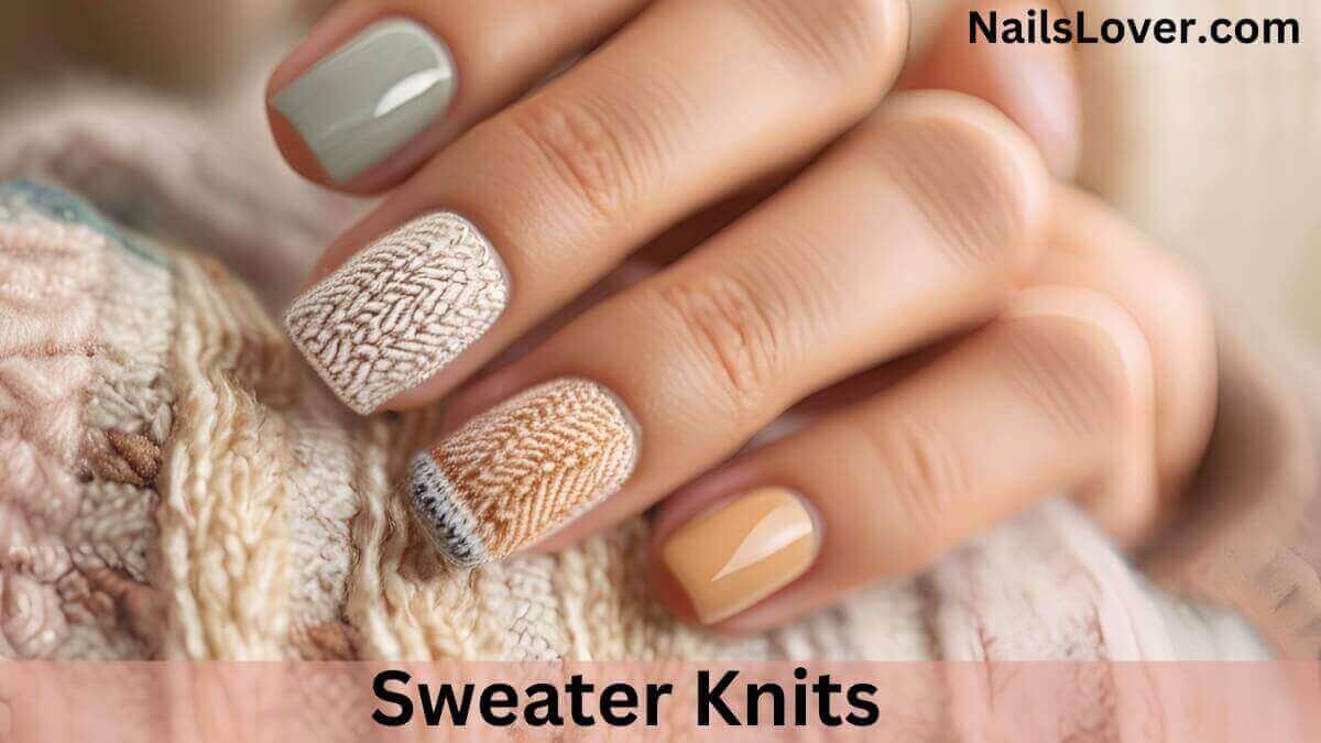 Sweater Knit Nails Sweater Knit Nails